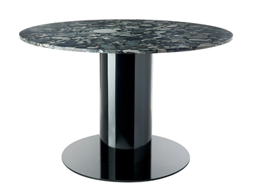 TUBE WIDE - Round marble dining table by Tom Dixon - view 2